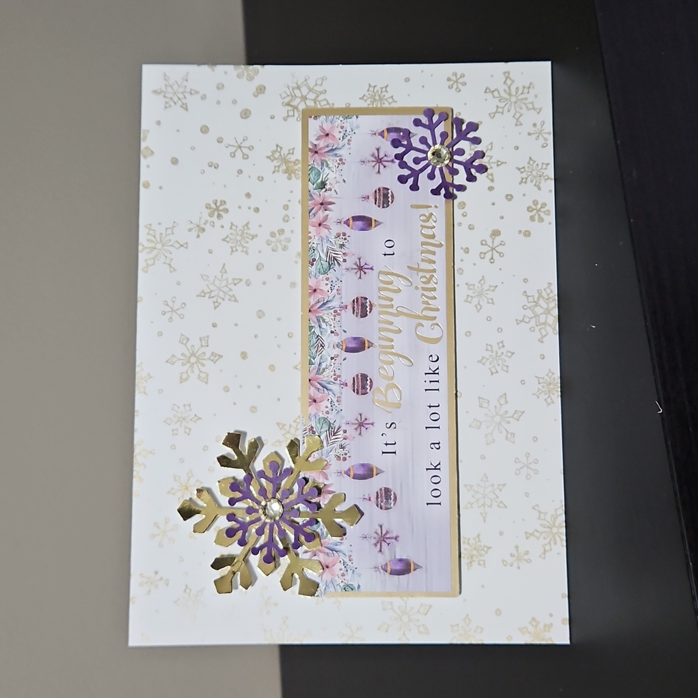 Handmade Christmas Card.